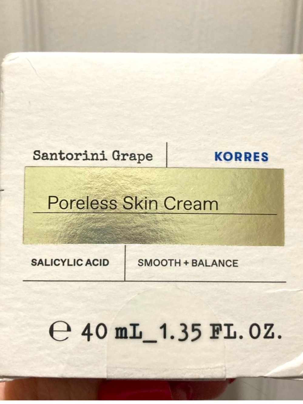 KORRES Santorini Grape Poreless Skin Cream